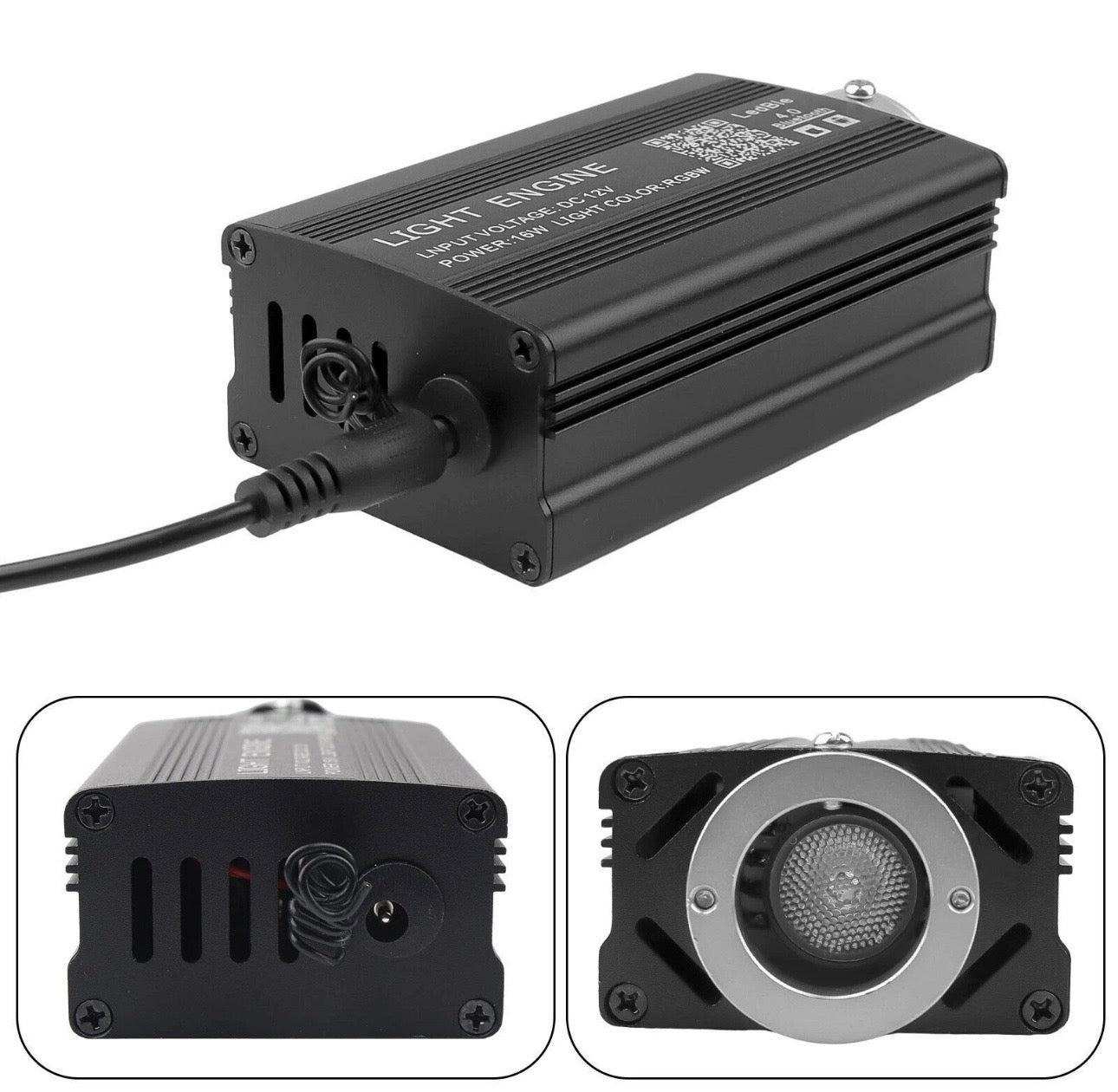 Twinkle Starlight Headliner Kit 13ft Fiber Optic Cables