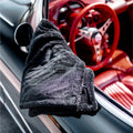 Thick Black Weave Drying Towel